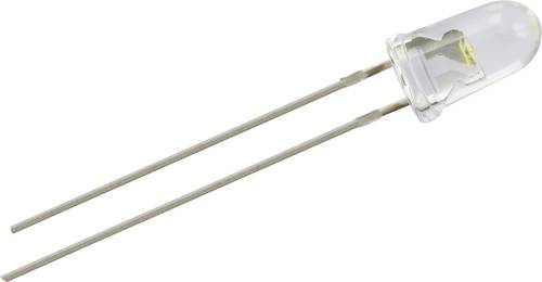 Yoldal YZ-YV5N30N LED bedrahtet Gelb Rund 5mm 5000 mcd 30° 20mA 2.3V