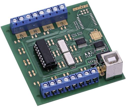 Deditec USB-OPTOIN-8_A USB-OPTOIN-8_A Eingangsmodul USB Anzahl digitale Eingänge: 8