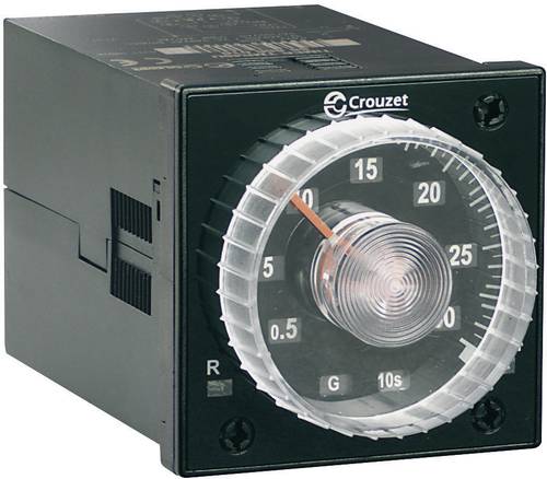 Crouzet 88886016 TIMER TMR 48U Zeitrelais Multifunktional 1 St. Zeitbereich: 0.02s - 300h 2 Wechsler