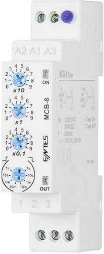 ENTES 101584 MCB-8 Zeitrelais Multifunktional 24 V/DC