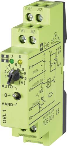 Tele OVL1 24 V/AC/DC 0 - 10V Koppelrelais 24 V/DC