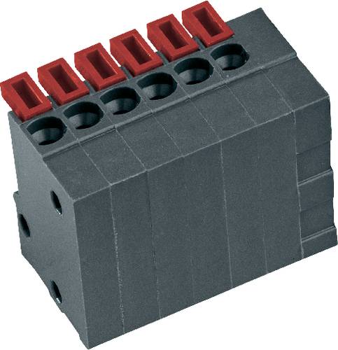 PTR Hartmann 54791120421D Federkraftklemmblock 0.75mm² Polzahl 12 Basalt-Grau