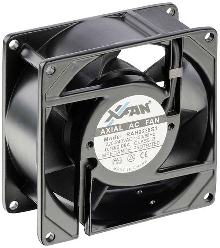 X-Fan RAH9238S1 Axiallüfter 230 V/AC 66 m³/h (L x B x H) 92 x 92 x 38mm