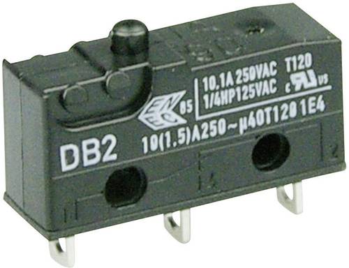 ZF DB2C-A1AA Mikroschalter DB2C-A1AA 250 V/AC 10A 1 x Ein/(Ein) tastend