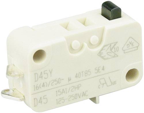 ZF D453-B8AA Mikroschalter D453-B8AA 250 V/AC 16A 1 x Ein/(Ein) tastend