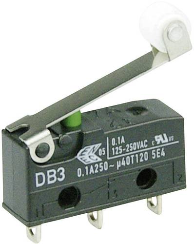 ZF DB3C-A1RC Mikroschalter DB3C-A1RC 250 V/AC 0.1A 1 x Ein/(Ein) tastend 1St.