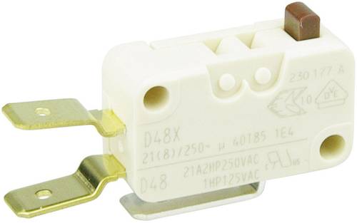 ZF D459-V3RA Mikroschalter D459-V3RA 250 V/AC 16A 1 x Ein/(Ein) tastend 1St.