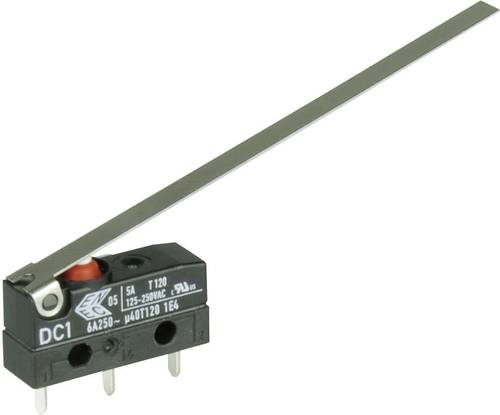 ZF DC1C-H1LD Mikroschalter DC1C-H1LD 250 V/AC 6A 1 x Ein/(Ein) IP67 tastend 1St.