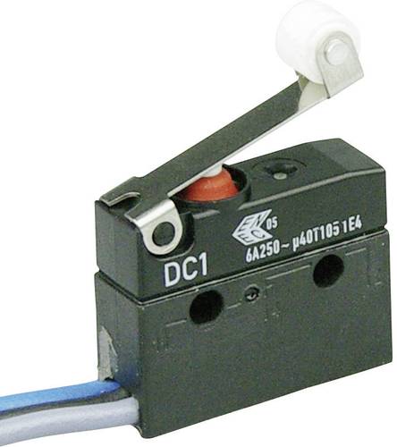 ZF DC1C-C3RB Mikroschalter DC1C-C3RB 250 V/AC 6A 1 x Ein/(Ein) IP67 tastend 1St.