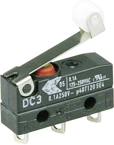 ZF DC3C-A1RB Mikroschalter DC3C-A1RB 250 V/AC 0.1A 1 x Ein/(Ein) IP67 tastend 1St.