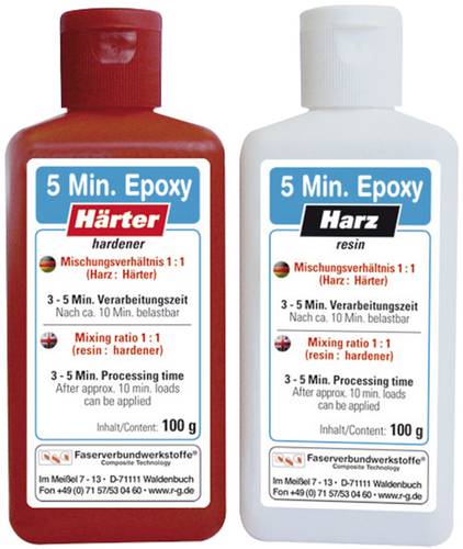 R & G EPO5.S200 5-Minuten Epoxyd-Harz 200g