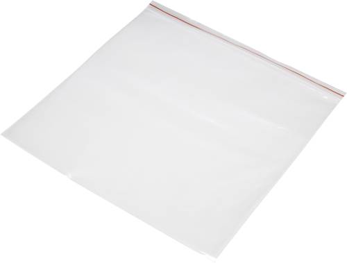 Druckverschlussbeutel ohne Beschriftungsstreifen (B x H) 300mm x 300mm Transparent Polyethylen