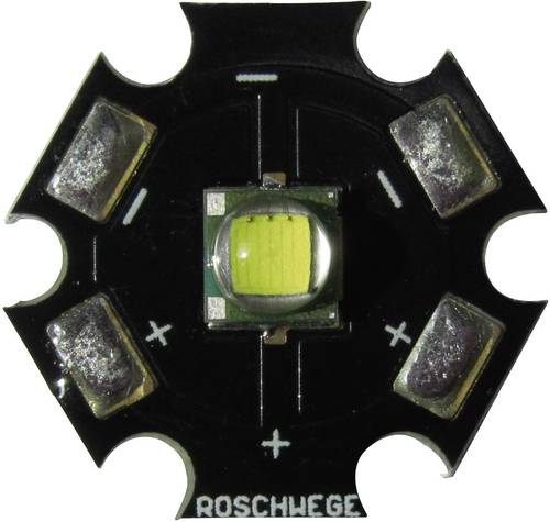 Roschwege HighPower-LED Kaltweiß 10W 280lm 3.1V 1500mA Star-W6000-10-00-00