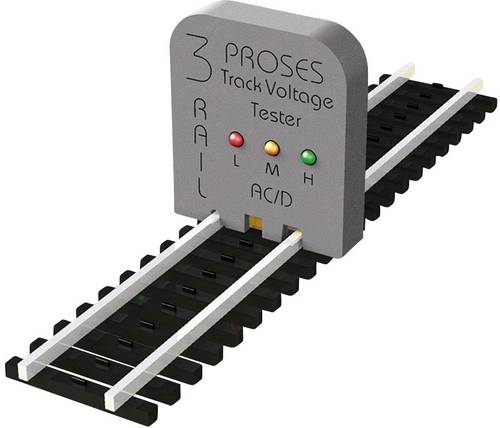Proses PVT-002 H0 Spannungsprüfer Dreileiter-Gleis