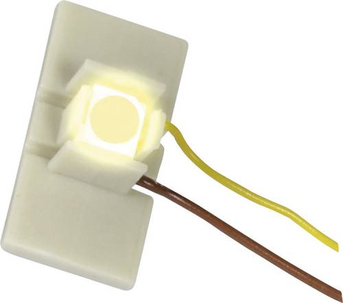 Viessmann Modelltechnik 6046 6046 LED Passend für (Modellbahn): Gebäude Warmweiß 10St.