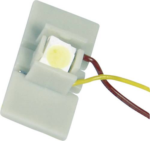 Viessmann Modelltechnik 6047 6047 LED Passend für (Modellbahn): Gebäude Gelb 10St.