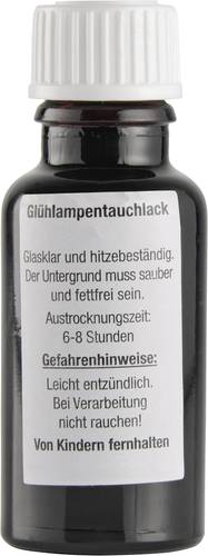 CLOU TLK20/BLAU-MP-EVP Glühlampen-Tauchlack 20ml Blau