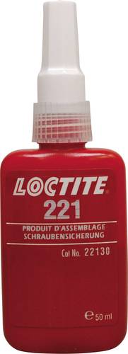 Loctite® 221 135331 Schraubensicherung Festigkeit: niedrig 50ml