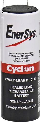 EnerSys Hawker Cyclon DT 0860-0004 Bleiakku 2V 4.5Ah Blei-Vlies (AGM) (Ø x H) 34mm x 103mm Flachste