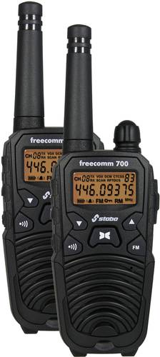 Stabo freecomm 700 20700 PMR-Handfunkgerät 2er Set