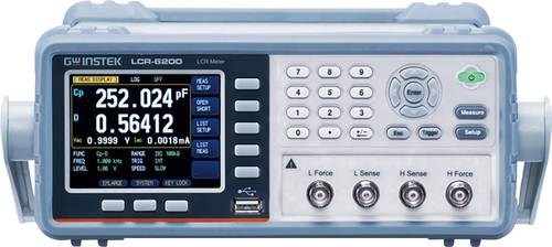 GW Instek LCR-6200 LCR Messbrücke digital Anzeige (Counts): 999999