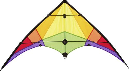 Ecoline Sport-Lenkdrachen Rookie Rainbow Spannweite (Details) 1200mm Windstärken-Eignung 3 - 5 bft