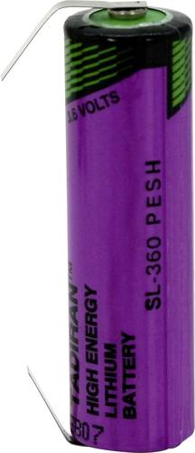 Tadiran Batteries SL 360 T Spezial-Batterie Mignon (AA) U-Lötfahne Lithium 3.6V 2400 mAh 1St.