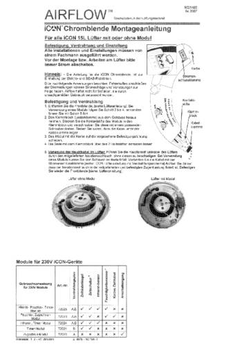 ICON FRONTBLENDE 150 MM