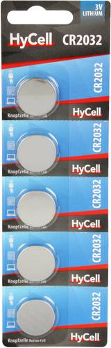 HyCell Knopfzelle CR 2032 3V 5 St. 200 mAh Lithium CR2032