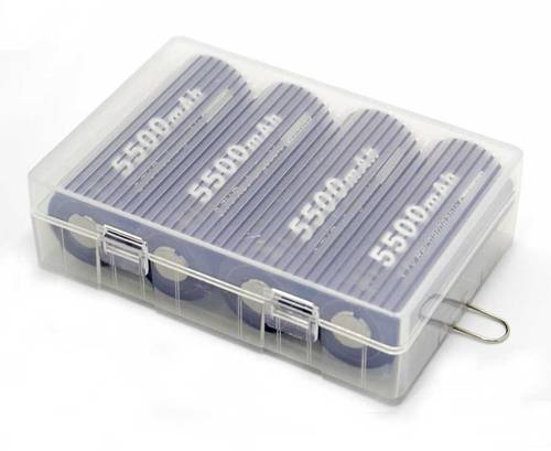 Soshine SBC-021 Batteriehalter 4x 26650 (L x B x H) 112 x 77 x 31.8mm