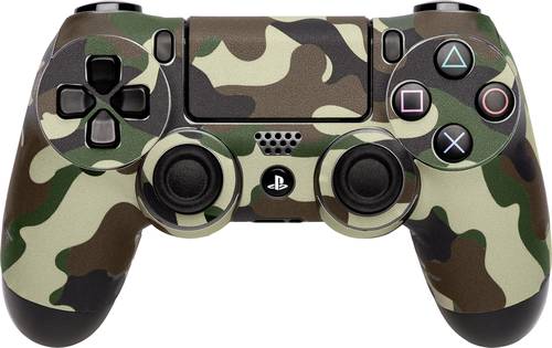 Software Pyramide Controller Skin Camo Green Cover PS4