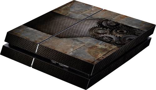 Software Pyramide Skin für PS4 Konsole Rusty Metal Cover PS4