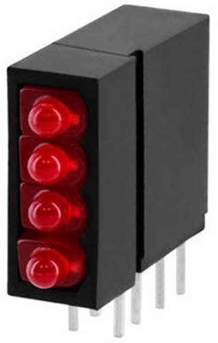 Vossloh Schwabe WU-1841 LED-Baustein Rot 1.8mm 32 mcd Bulk