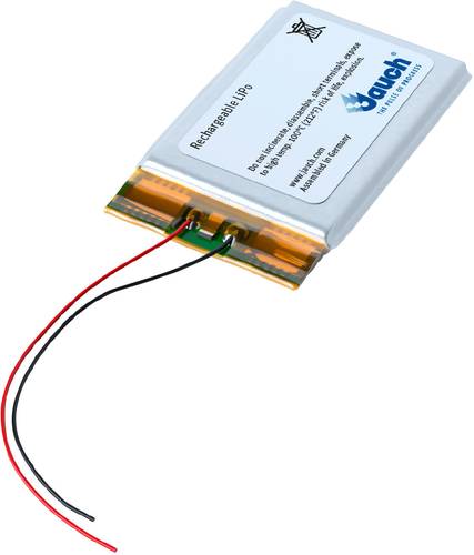 Jauch Quartz LP523450JU Spezial-Akku Prismatisch Kabel LiPo 3.7V 950 mAh