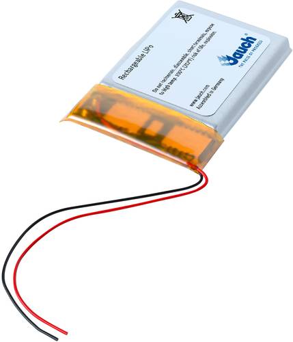 Jauch Quartz LP605060JU Spezial-Akku Prismatisch Kabel LiPo 3.7V 1900 mAh