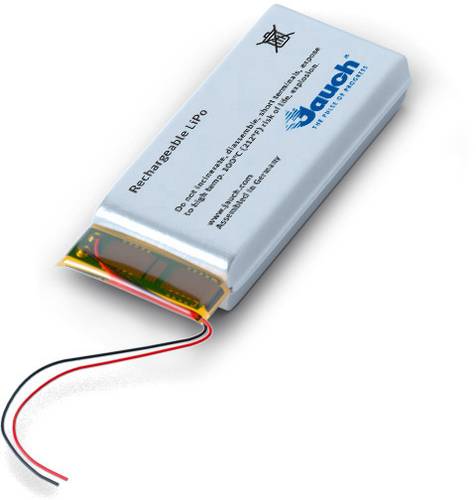 Jauch Quartz LP502030JH Spezial-Akku Prismatisch Kabel LiPo 3.7V 260 mAh