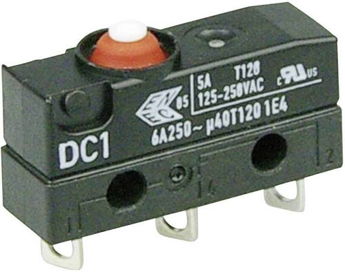 ZF DC1C-A1AA Mikroschalter DC1C-A1AA 250 V/AC 6A 1 x Ein/(Ein) IP67 tastend 1St.