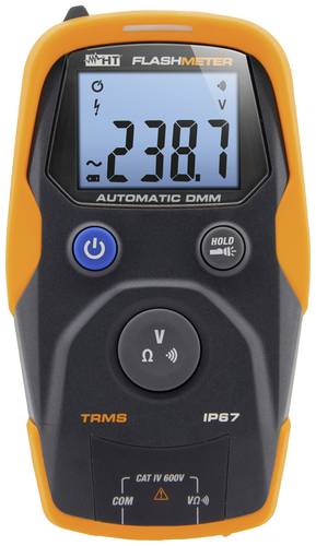 HT Instruments Flashmeter Hand-Multimeter digital Wasserdicht (IP67) CAT IV 600V Anzeige (Counts): 4