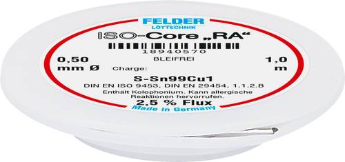 Felder ISO-Core  RA  Sn99Cu1 Lötzinn