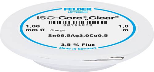 Felder ISO-Core  Clear  SAC305 Lötzinn Spule Sn96