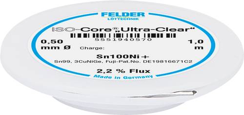 Felder ISO-Core  Ultra-Clear  Sn100Ni+ Lötzinn