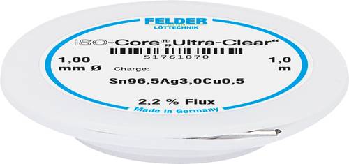 Felder ISO-Core  Ultra Clear  SAC305 Lötzinn Spule Sn96