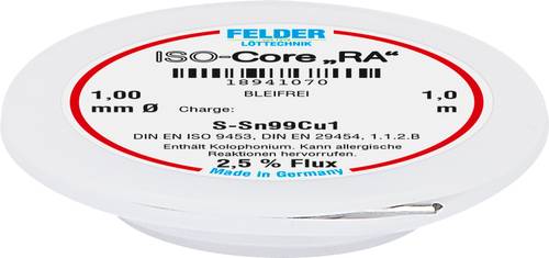 Felder ISO-Core  RA  Sn99Cu1 Lötzinn