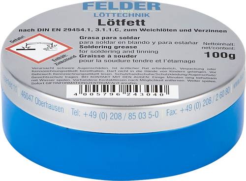 Felder 243100501 Lötfett Inhalt 1 St. F-SW 21