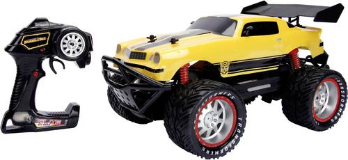 JADA TOYS 253119001 Transformers Elite RC Bumblebee 1:12 RC Einsteiger Modellauto Elektro Monstertru