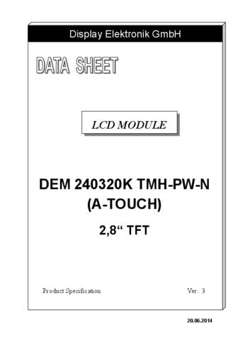 Display Elektronik LCD-Display Weiß 240 x 320 Pixel (B x H x T) 50 x 69.2 x 3.7mm DEM240320KTMH-PW-