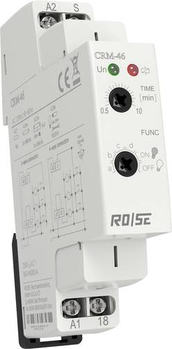 Rose LM CRM-46 CRM-46 Treppenhaus-Lichtautomat 230 V/AC 1 St. Zeitbereich: 30s - 10 min 1 Wechsler