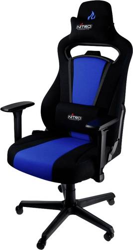 Nitro Concepts E250 Gaming-Stuhl Schwarz/Blau