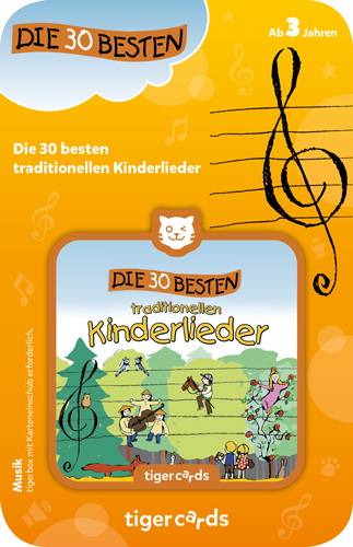 TIG.CARD - 30 BESTEN TRADITIONELLEN KINDERLIEDER 4171