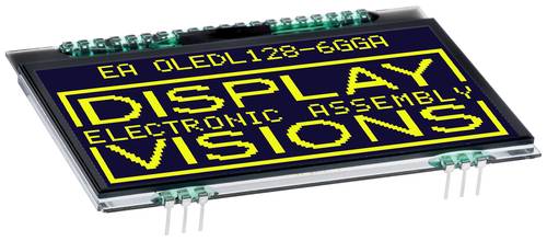 DISPLAY VISIONS OLED-Display (B x H x T) 68 x 51 x 2.1mm